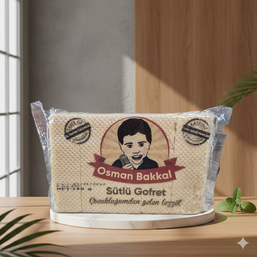 Osman Bakkal Sütlü Gofret
